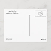 イースタンポイントライトハウスグロスターマ ポストカード (裏面)