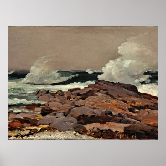 イースタンポイント素晴らし、アートバイWinslow Homer ポスター (正面)