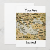 イースタンマ地中海のップ招待状 招待状 (正面/裏面)