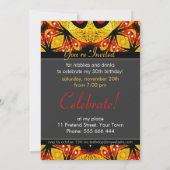 イースタンレッドフェザーゴールデンエイジ誕生日パーティー 招待状 (裏面)