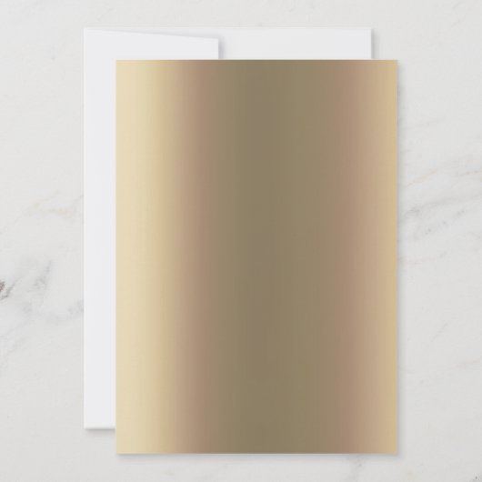 イースタン中国のドラゴンファンタジーメタリック誕生日 招待状 (裏面)