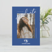 イースタン・イリノイ・パンサーズのロゴとワードマーク 案内状 (スタンド正面)