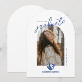 イースタン・イリノイ・パンサーズのロゴ 招待状 (正面/裏面)