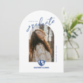 イースタン・イリノイ・パンサーズのロゴ 招待状 (スタンド正面)