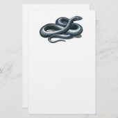 イースタン・インディゴ・スネーク文房具 便箋 (正面/裏面)
