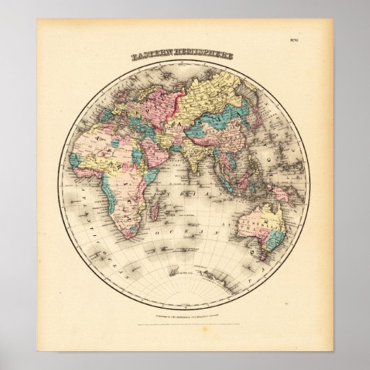 イースタン・セミペレ・コルトン, J.H.ニューヨーク1856 ポスター (正面)