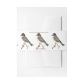 「イースタン·プーベ」 招待状ベリーバンド (正面例)