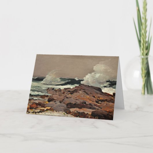 イースタン·ポイ素晴らしント、アート:ウィンスロー·ホーマー カード (正面)