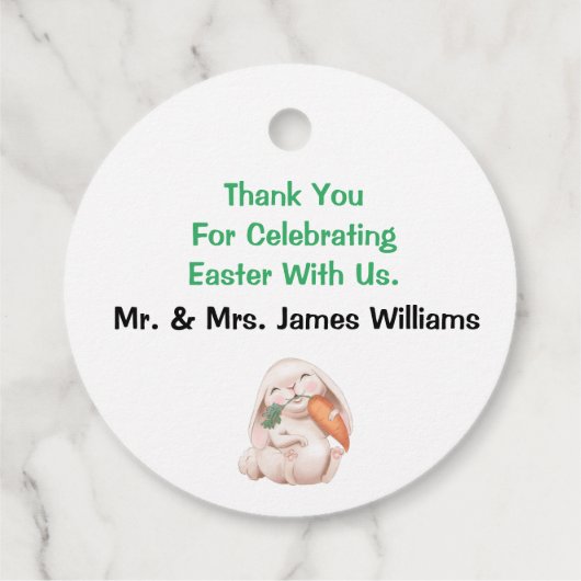 イースターありがとう フェイバータグ (裏面)