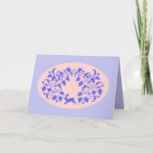 イースターうさぎさん、おめでとう カード (正面)