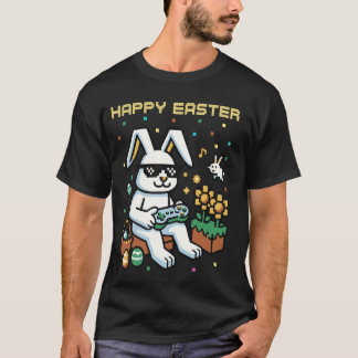 イースターうさぎの卵 男の子 女の子 子供 ゲーマー 面白い Tシャツ