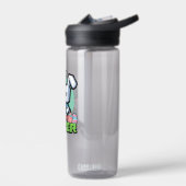 イースターうさぎピクセルゲーム ウォーターボトル (左面)