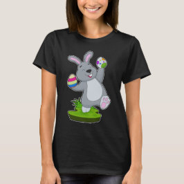 イースターうさぎ イースターエッグ Tシャツ