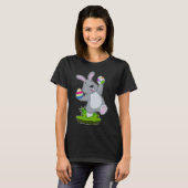 イースターうさぎ イースターエッグ Tシャツ (正面フル)