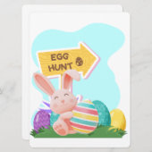 イースターうさぎ シーズンカード (正面/裏面)
