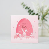 イースターおめでとうございます シーズンカード (スタンド正面)