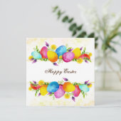 イースターおめでとうございます シーズンカード (スタンド正面)