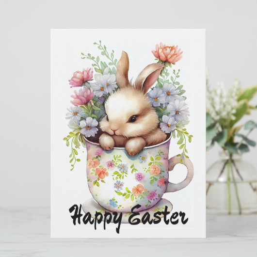 イースターおめでとうございます シーズンカード (スタンド正面)