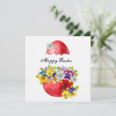 イースターおめでとうございます シーズンカード (スタンド正面)