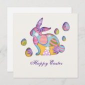 イースターおめでとうございます シーズンカード (正面/裏面)