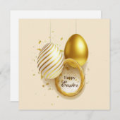 イースターおめでとうございます シーズンカード (正面/裏面)