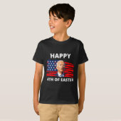 イースターおめでとうで混乱のジョー・バイデン 4日目 Tシャツ (正面フル)