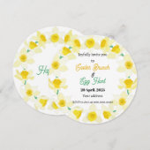 イースターおめでとう ご招待 (正面/裏面)