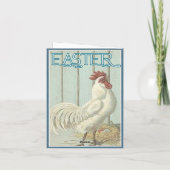 イースターおめでとう イースターカードのヴィンテージ写真 カード (裏面)