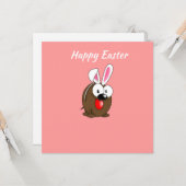 イースターおめでとう  イースターカードの絵 カード (正面/裏面インサイチュ)