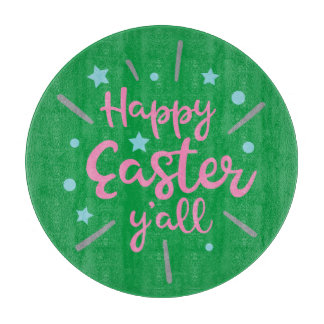 イースターおめでとう カッティングボード