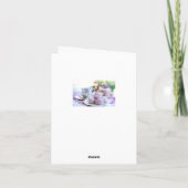 イースターおめでとう カード (裏面)