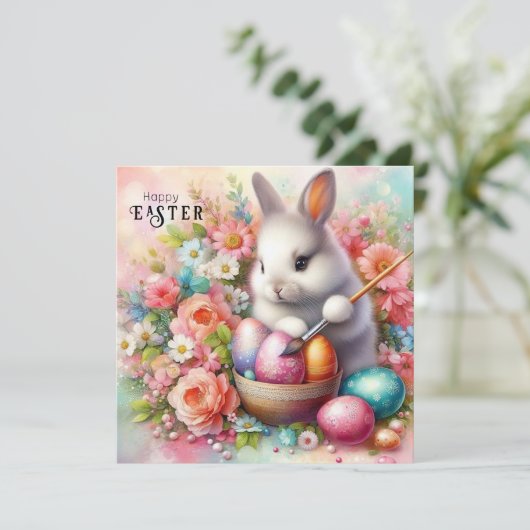 イースターおめでとう シーズンカード (スタンド正面)