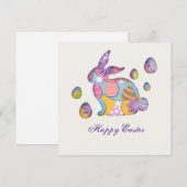 イースターおめでとう シーズンカード (正面/裏面)