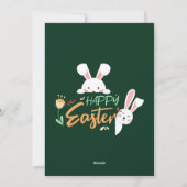 イースターおめでとう シーズンカード (裏面)