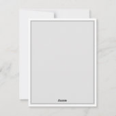 イースターおめでとう！デイジーとイースターエッグの静物 シーズンカード (裏面)