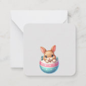 イースターおめでとう ノートカード (裏面)