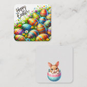イースターおめでとう ノートカード (正面/裏面)