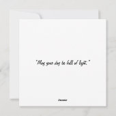 イースターおめでとう - パステルカラーのウサギの卵 シーズンカード (裏面)