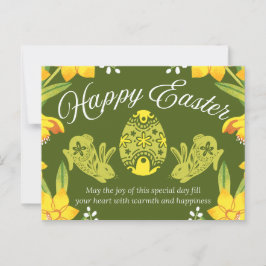 イースターおめでとう ポストカード