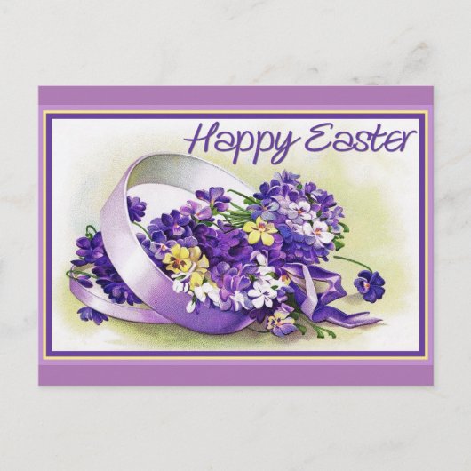イースターおめでとう ポストカード (正面)