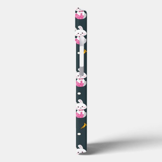 イースターおめでとう - ユニークなウサギの願い パターン Case-Mate iPhoneケース (裏面 / 左)