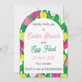 イースターおめでとう。 招待状