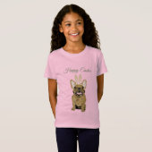 イースターおめでとう、犬 Tシャツ (正面フル)
