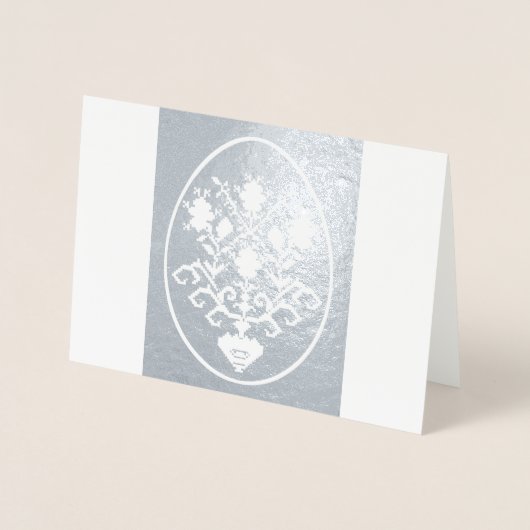 イースターおめでとう！ 箔カード (正面)