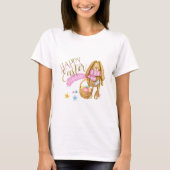 イースターおめでとう ID640 Tシャツ (正面)