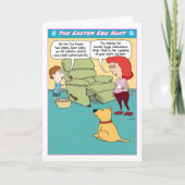 イースターおもしろいエッグ狩りカード シーズンカード (正面)