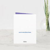 イースターおもしろいカード – ピーキーのイースターを持って！ シーズンカード (裏面)