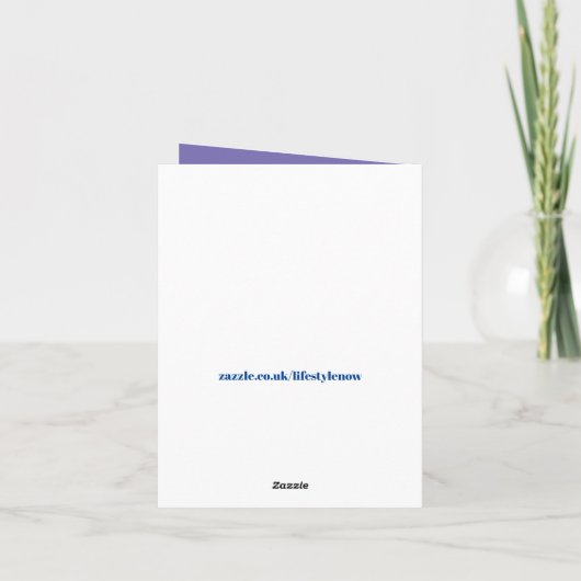 イースターおもしろいカード – ピーキーのイースターを持って! シーズンカード (裏面)