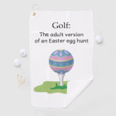 イースターおもしろいゴルフタオル ゴルフタオル (インサイチュ)