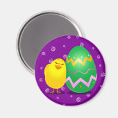 イースターおもしろいシック、マグネット マグネット (正面/裏面)